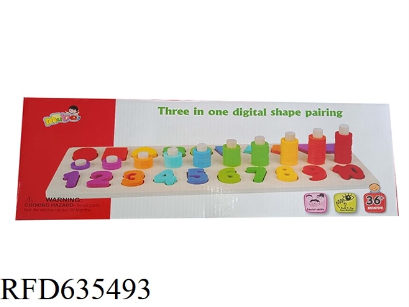 3-IN-1 NUMBER SHAPE