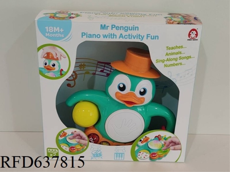 PENGUINS TEACH PIANO EARLY