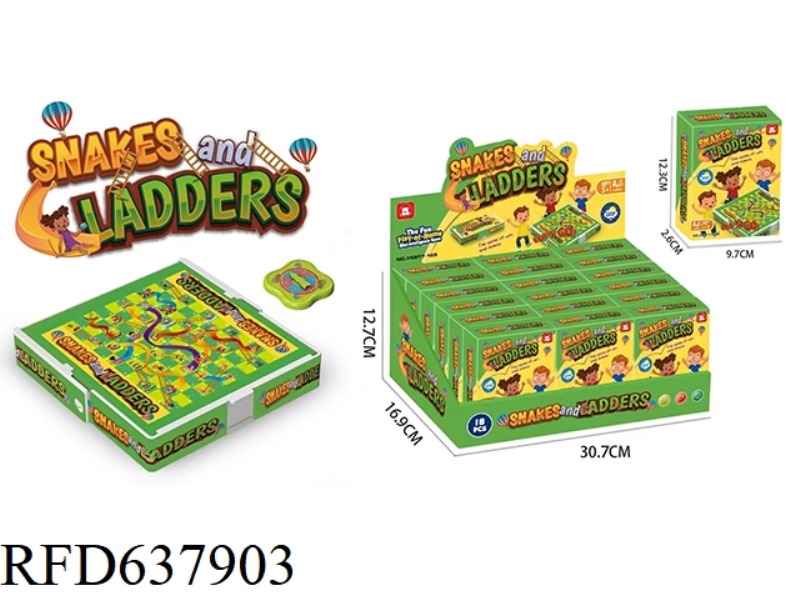 CHUTE LADDER CHESS GAME