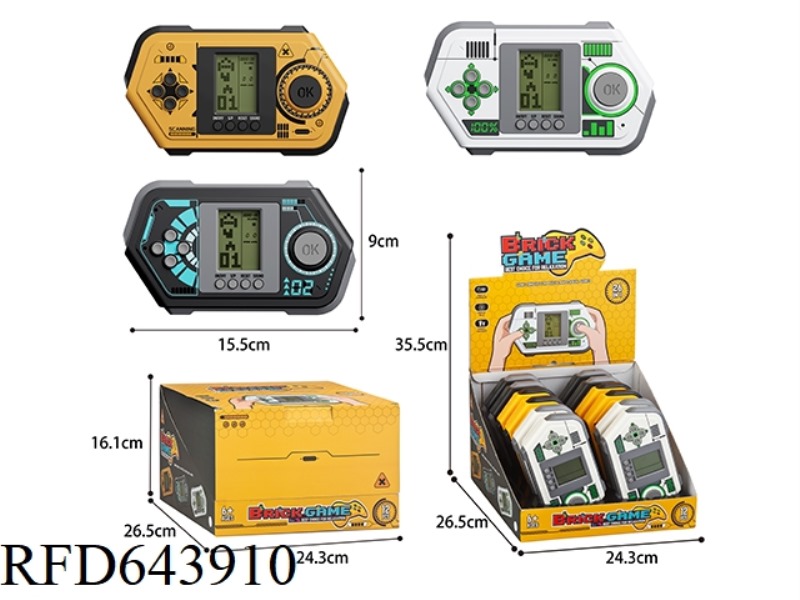 TETRIS GAME CONSOLE (MIDDLE SCREEN) 12PCS