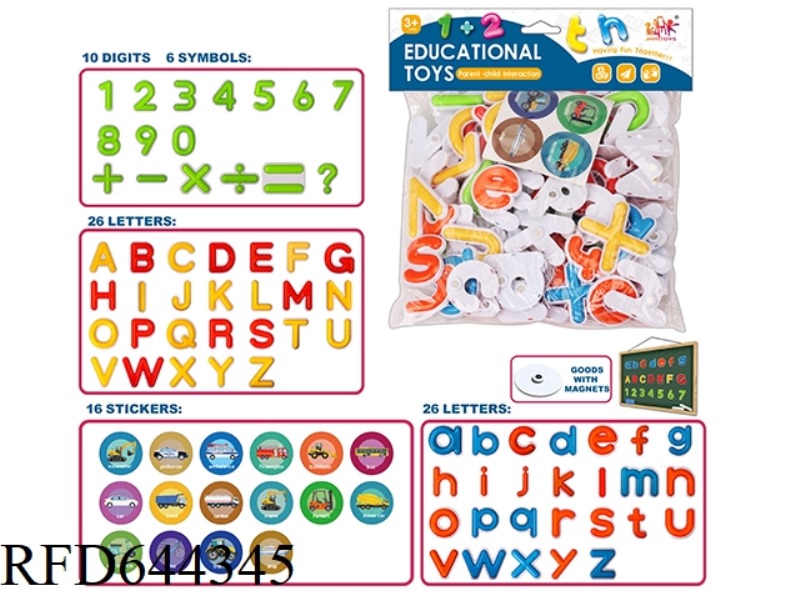 MAGNETIC LETTER STICKERS FOR CARS