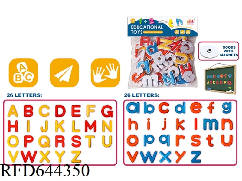 MAGNETIC LETTER STICKER
