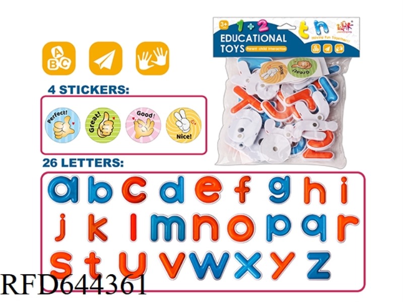PINYIN MAGNETIC LETTER STICKERS
