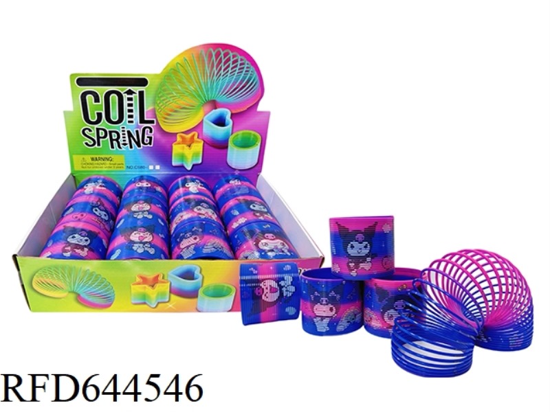 GRADIENT PINK BLUE CULOMI RAINBOW CIRCLE 12PCS