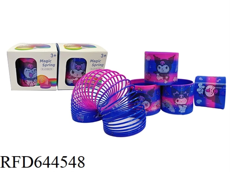 GRADUAL PINK BLUE COULOMB RAINBOW CIRCLE