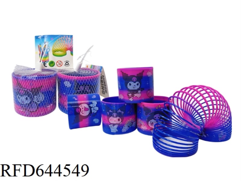 GRADUAL PINK BLUE COULOMB RAINBOW CIRCLE