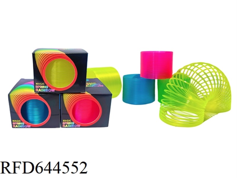 LARGE FOUR-COLOR TRANSPARENT RAINBOW CIRCLE