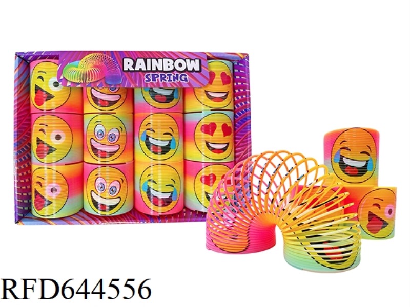 TAIWAN COLOR EXPRESSION PATTERN RAINBOW CIRCLE 12PCS