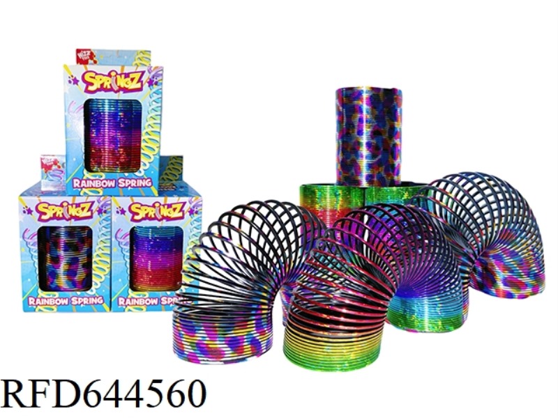COLORFUL LASER+SMALL EGG RAINBOW CIRCLE