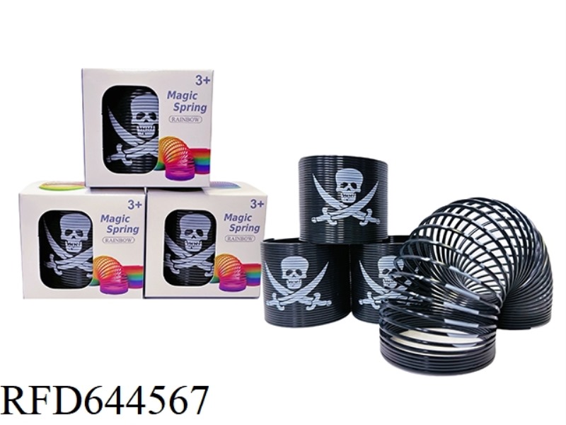 7.5 SKULL PATTERN RAINBOW CIRCLE