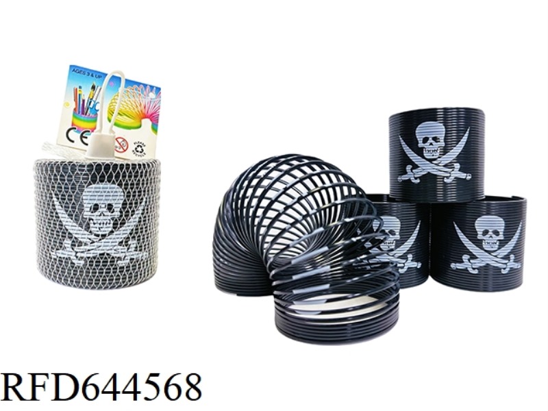 7.5 SKULL PATTERN RAINBOW CIRCLE