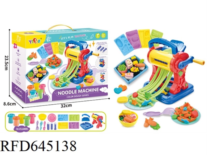 NOODLES MACHINE COLORED MUD