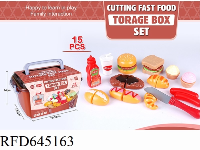PLAY HOUSE FOOD STORAGE BUCKET