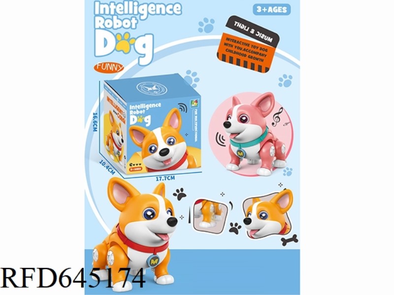 ELECTRIC CORGI (YELLOW AND PINK)