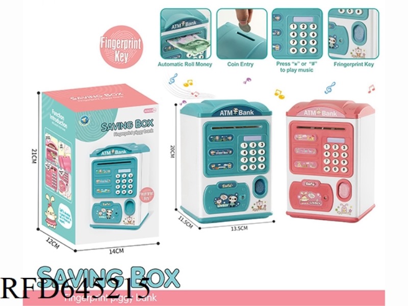 SMART HOUSE FINGERPRINT PIGGY BANK