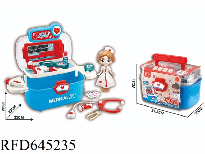 MEDICAL EQUIPMENT SET STORAGE AND DISPLAY BOX