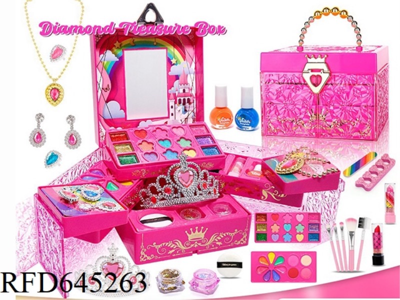 CRYSTAL MAKEUP CASE