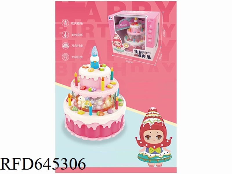 ELECTRIC BIRTHDAY CAKE