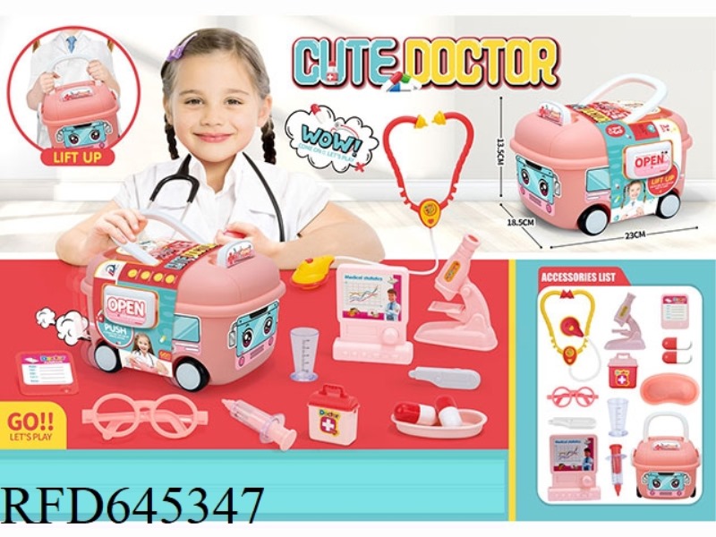 CARRY A 2-IN-1 GIRL'S DOCTOR SET