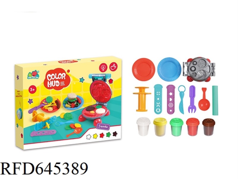ELECTRIC STOP CAKE COLOR CLAY SET