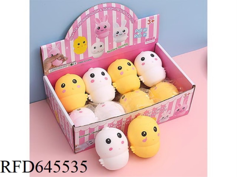 12 flour chicks Knead