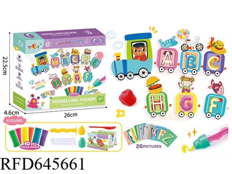 LETTER CARD COLOR CLAY