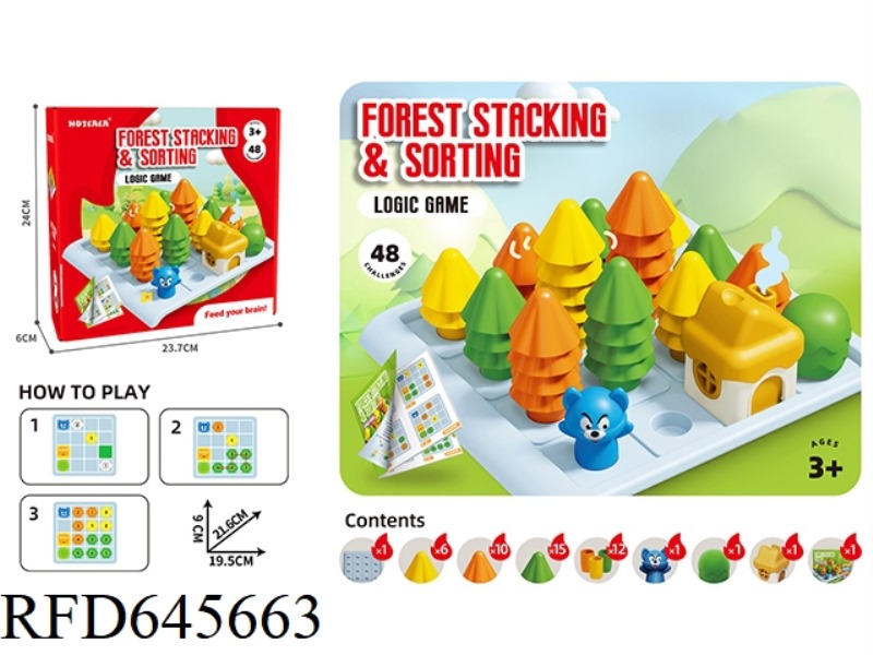FOREST JENGA BOARD GAME