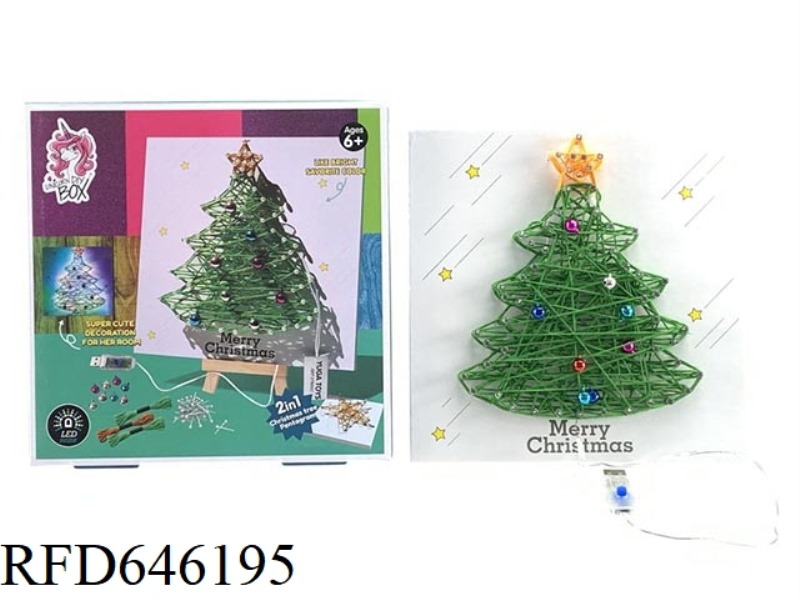 WINDING - CHRISTMAS TREE DIY