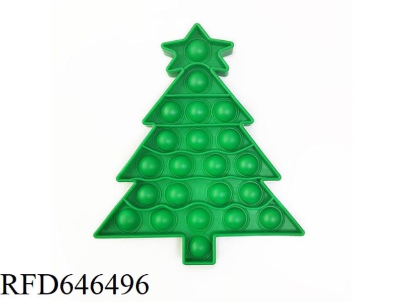 SMALL CHRISTMAS TREE (SOLID COLOR) 43G