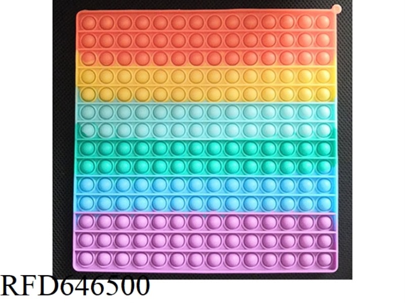 30CM SQUARE (RAINBOW COLOR) 382G