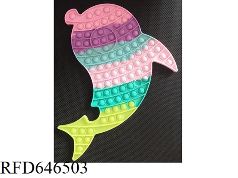 30CM DOLPHIN (MACARON) 190G