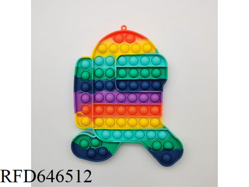 20CM SPACE WEREWOLF (RAINBOW COLOR) 131G