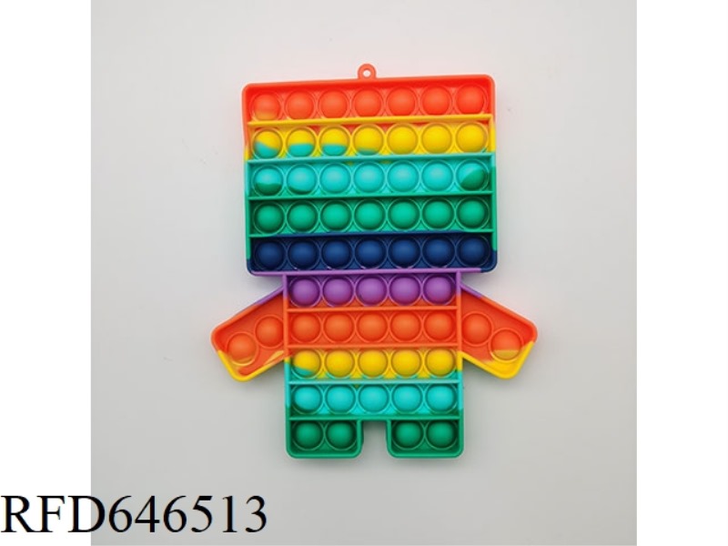 20CM ROBOT (RAINBOW COLOR) 139G