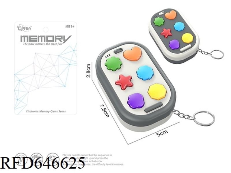 KEY PHONE SIX KEYS (2 COLORS MIXED)