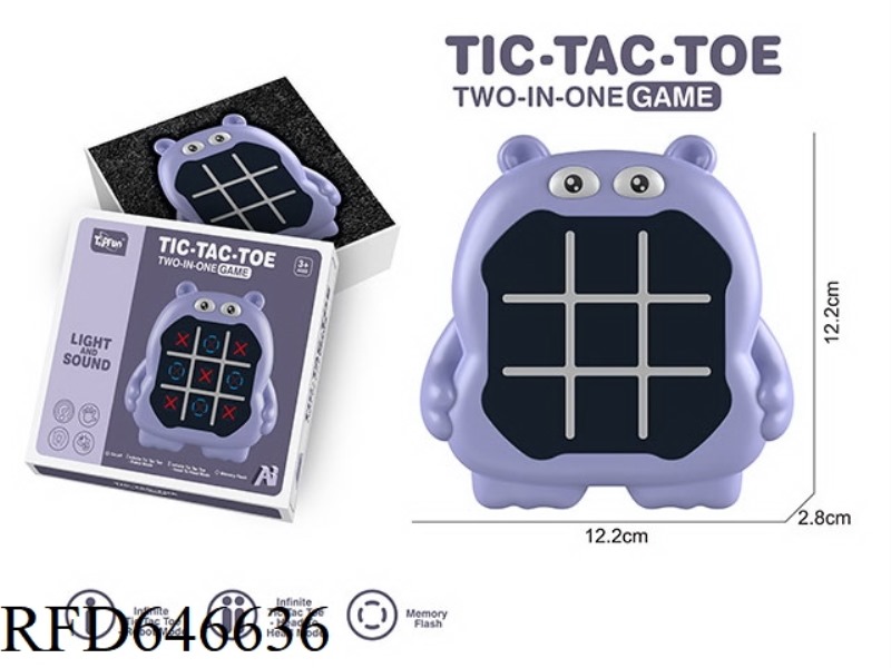 AI TIC-TAC-TOE/MEMORY GAME MACHINE (HIPPO)