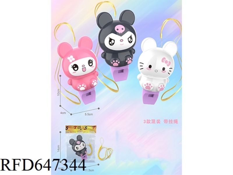 SANRIO DOLL WHISTLE+LANYARD