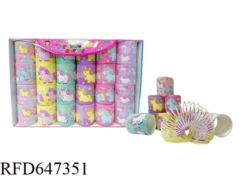 PRINTING FULL CIRCLE CARTOON UNICORN RAINBOW CIRCLE 24PCS