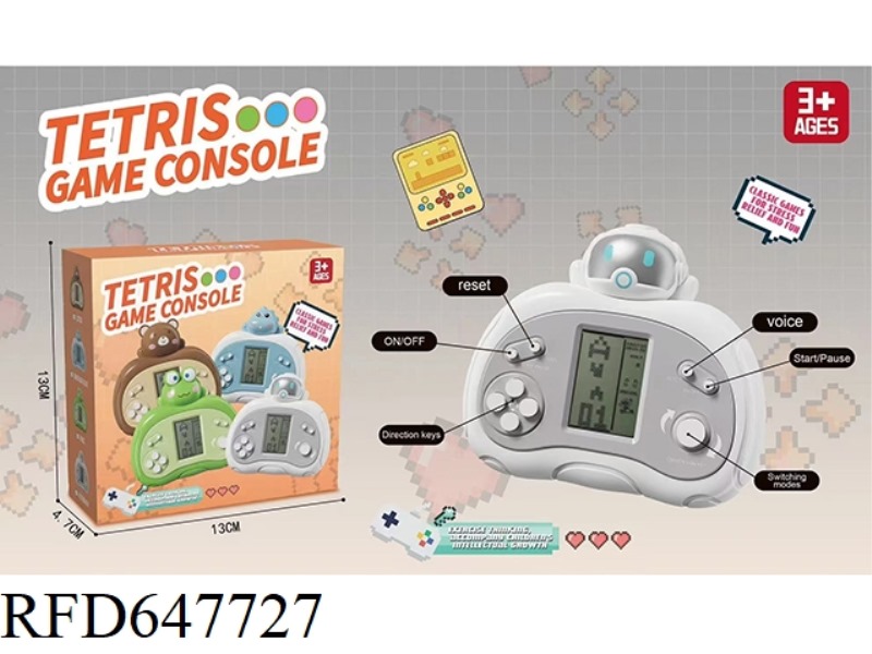 ASTRONAUT CLASSIC TETRIS CHILDREN PUZZLE GAME
