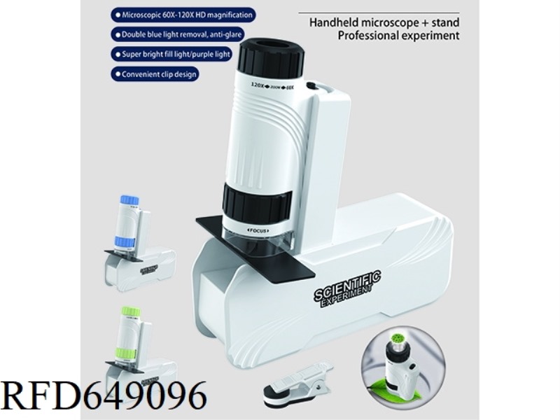 HANDHELD MICROSCOPE 60X-120X