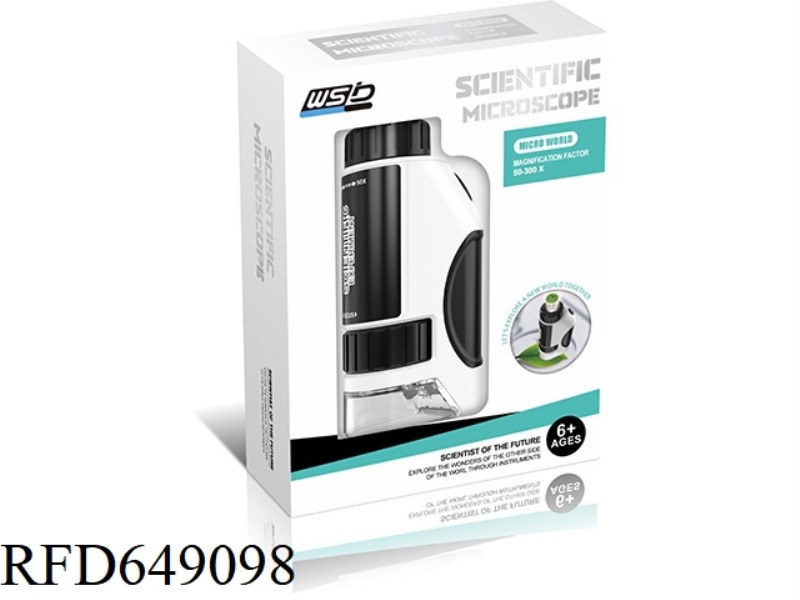 HANDHELD MICROSCOPE 50X-300X