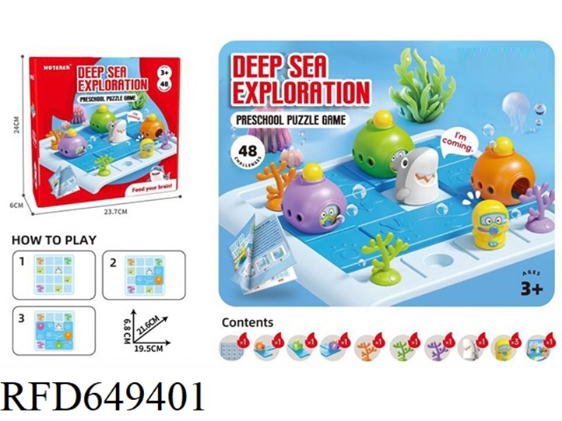 SUBMARINE ADVENTURE BOARD GAME