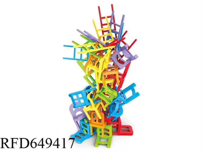 CROSS-BORDER INTERACTION STACKING CHAIRS, LADDERS