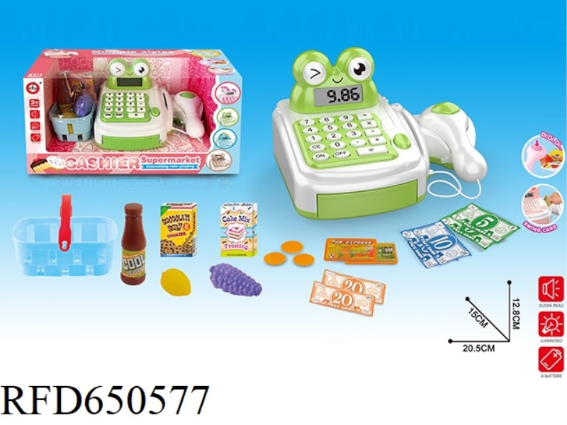 LITTLE FROG CASH REGISTER SET