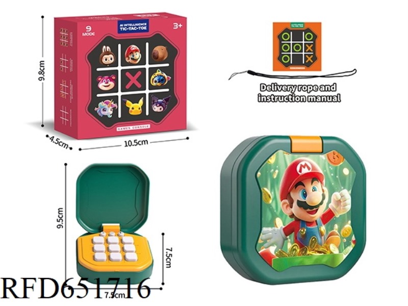 SUPER MARIO TIC-TAC-TOE GAME MACHINE
