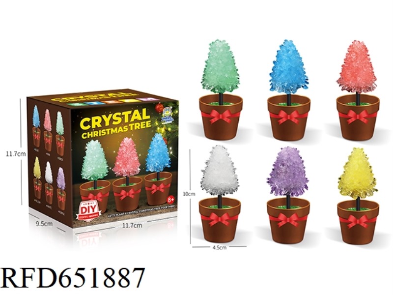 SCIENTIFIC EXPERIMENT GROWING CRYSTAL TREE (SINGLE GRAIN)