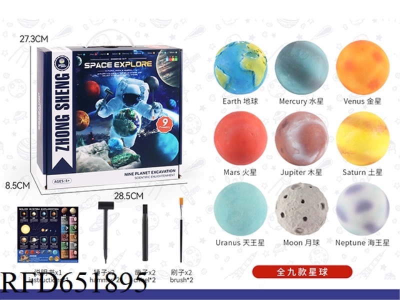 PLANETARY EXPLORATION ARCHAEOLOGICAL SCIENCE EXPERIMENT -9 CAPSULES (ENGLISH)