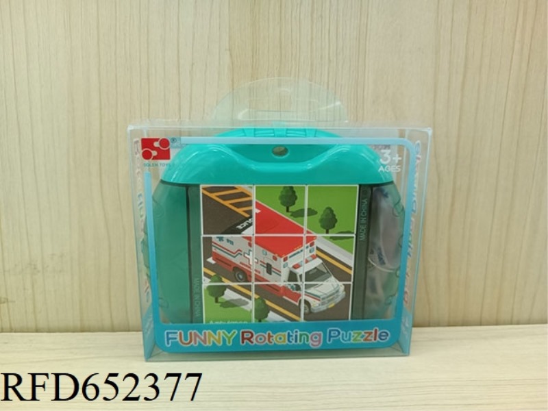 FUN ROTATING PUZZLE - SPECIAL CAR