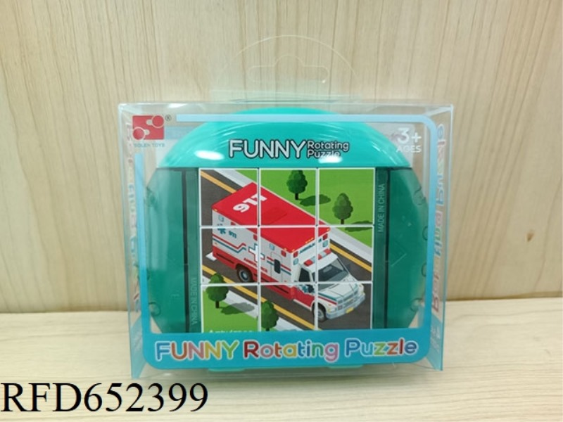 FUN ROTATING PUZZLE - SPECIAL CAR