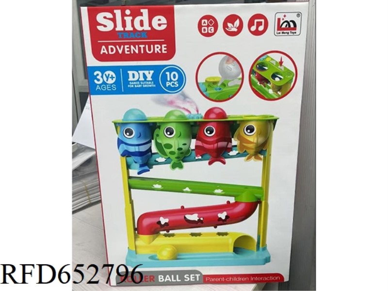 TRACK SLIDE BALL ROLLING