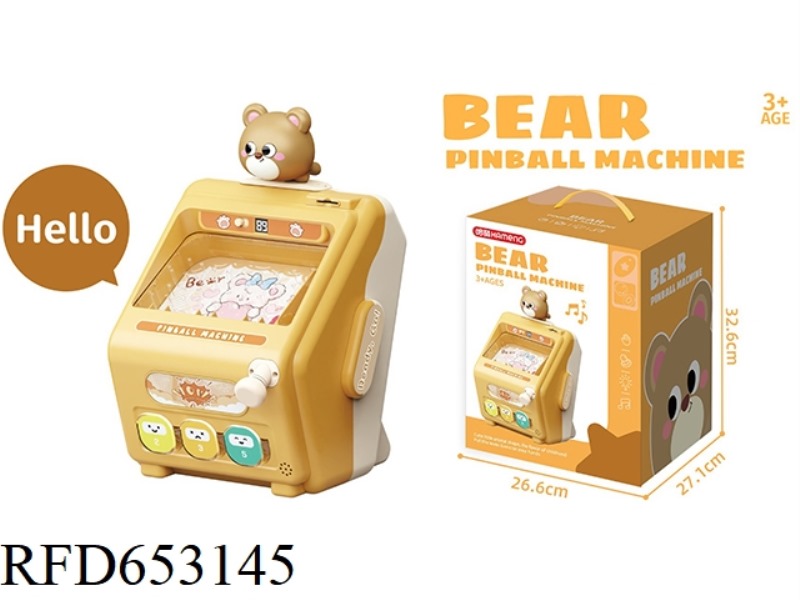 BEAR PINBALL MACHINE